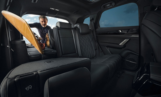 Masser af plads i bagagerummet