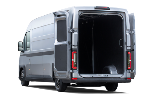 Masser af komfortabelt udstyr i kassebilen