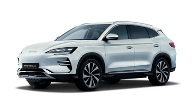 BYD SEAL U i farven Snow White