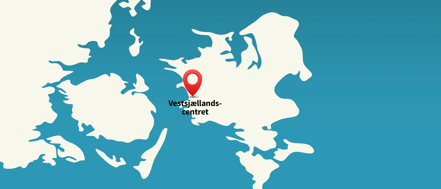 Kort over BYD POP-UP lokation i VestsjællandsCentret