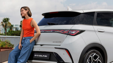 Bølgeformet LED-signatur