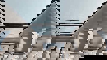 Stort panoramaglastag