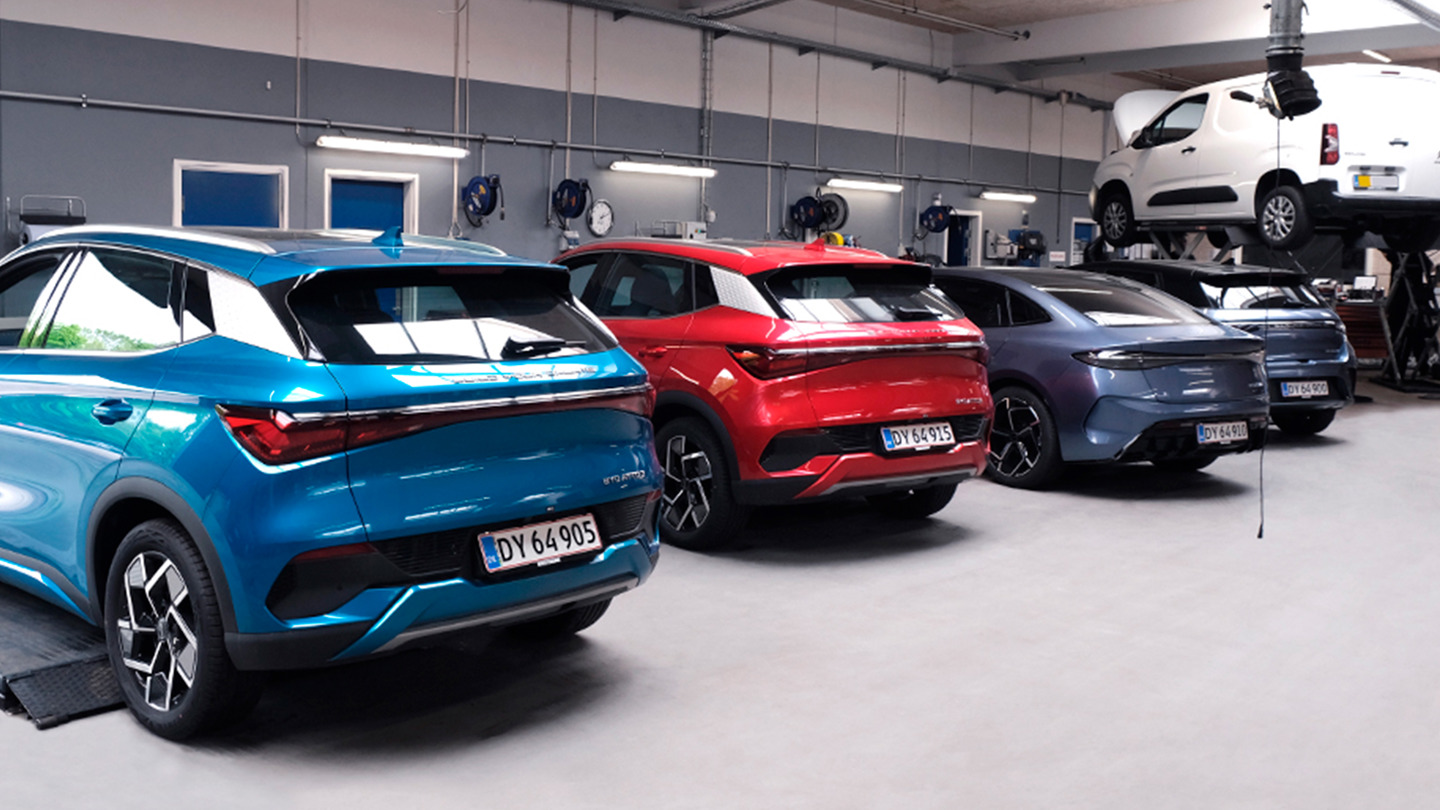 BYD DK Service og vedligeholdelse