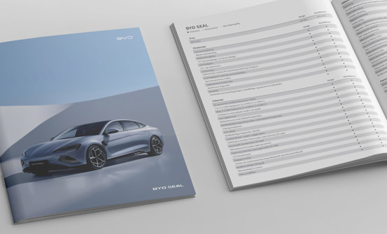 BYD SEAL er fyldt med avanceret udstyr