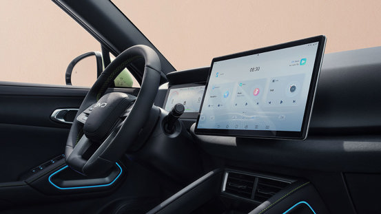 Roterbar touchskærm