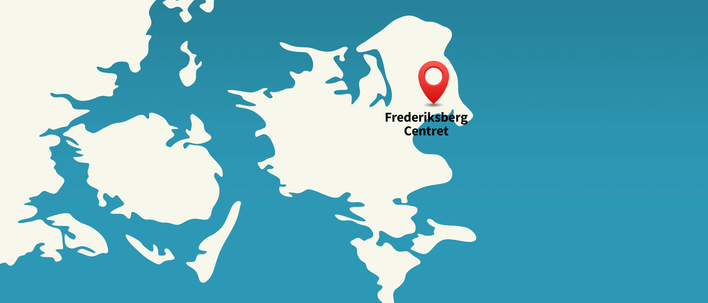 Kort over BYD POP-UP lokation i Frederiksberg Centret