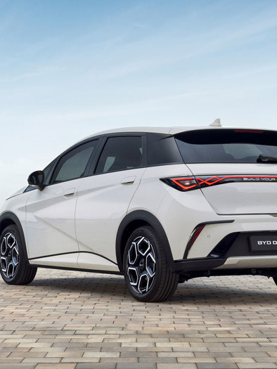 BYD DOLPHIN der holder ved vandet 