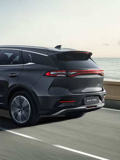 BYD TANG kører på bro