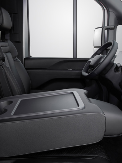 Smarte interiør løsninger i en BYD E-VALI